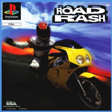 Road Rash (US) box cover front